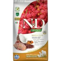 Farmina N&D Dog Grain Free quinoa skin & coat quail корм для собак здоровая кожа и шерсть с перепелом и киноа