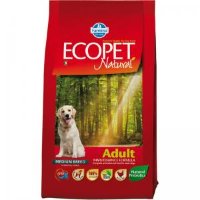 Farmina Ecopet Natural Adult полнорационный сбалансированный для взрослых собак средних пород