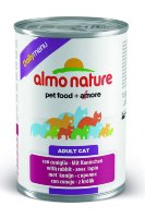 Almo Nature Daily Menu Adult Cat Rabbit консервы для взрослых кошек меню с кроликом