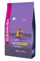 Eukanuba Puppy & Junior Small Breed для щенков от 1 до 12 месяцев мелких пород с курицей