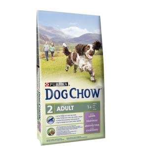 Purina Dog Chow Adult with Lamb сухой корм с мясом ягненка для взрослых собак 1-5 лет