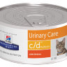 Hill's Prescription Diet c/d Multicare Urinary Care консервы для кошек диета для поддержания здоровья мочевыводящих путей с курицей