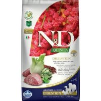 Farmina N&D Dog Grain Free quinoa digestion lamb корм для собак улучшающий пищеварение с ягненком и киноа